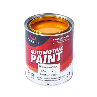 Vernice auto di marca Willis, resina epossidica, resina acrilica, pistole da spruzzo, vernice carrozzeria auto, sottile, indurente per vernice automatica, rivestimento chiaro, vernice auto 1K e asciugatura rapida Servizi OEM e ODM