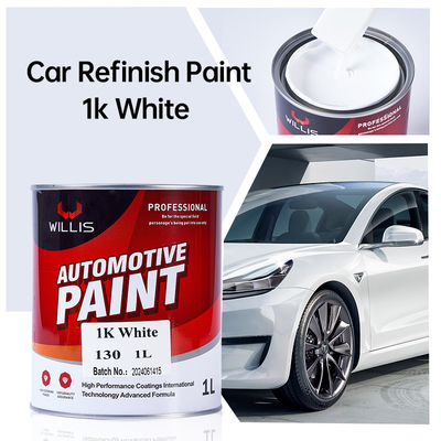Acrilico Vernice a spruzzo per auto Ferro Giallo Antirrugine Perla 1K Liquid Coating Stato Servizio OEM / ODM