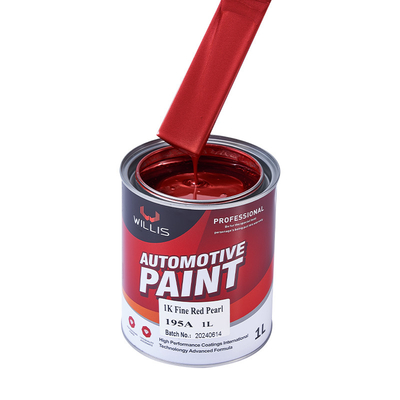 Vernice per auto acrilica perlacentissima alta saturazione del colore 1K rosso perla fine Vernice per auto metallica auto auto sottile