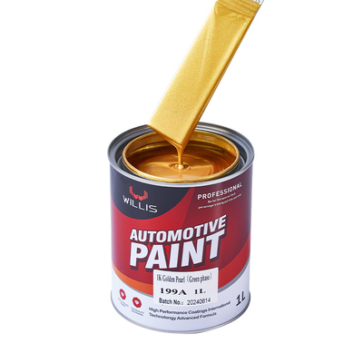 Vernice per auto per perla da 1K per rivestimento liquido personalizzabile in fase verde perla dorata