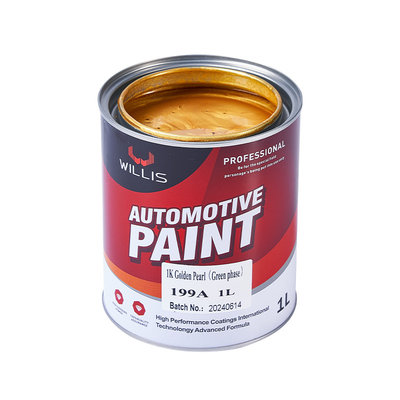Vernice per auto per perla da 1K per rivestimento liquido personalizzabile in fase verde perla dorata