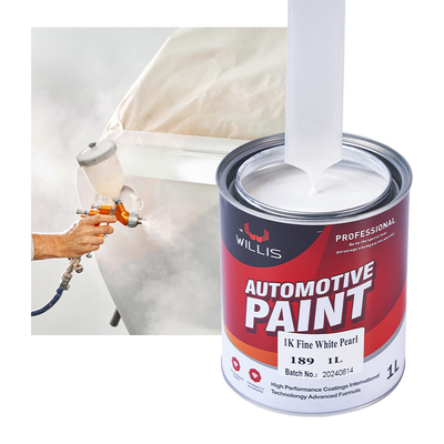 1K Perla Vernice automobilistica per OEM e ODM Servizi in colori multipli 1K Perla bianca fine