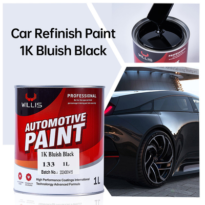 Vernice nero / bianco puro / giallo limone acrilica solida per auto