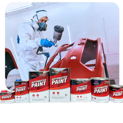 Auto Refinish Automotive Clear Coat Paint Customisable Matte Finish Con Finitura lucida E aspetto trasparente
