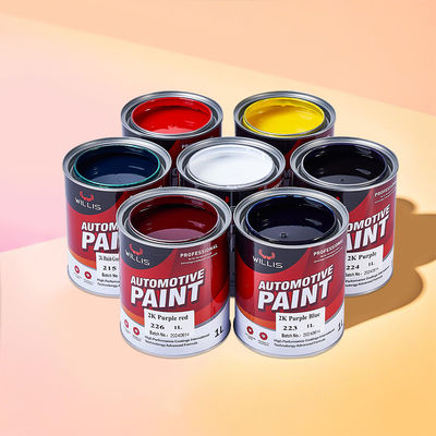 Resistenza chimica due componenti solida auto veicolo touch up vernice per una protezione duratura