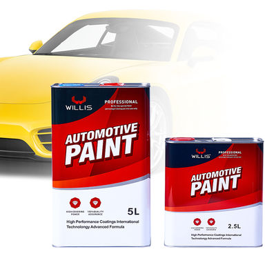 Spray per rifiniture automobilistiche a alta durezza 2K Clear Coat Spray   Low VOC, Diamond Gloss Finish, resistente ai graffi e ai raggi UV (5L Kit con indurente)