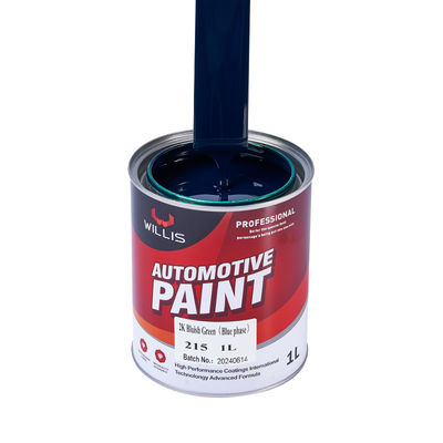 Fornitura di fabbrica di vernice auto OEM 2K Verde Bluastro Caldo Vendita Multipli Colori Rivestimento Liquido Acrilico Spray per Auto Indurente Diluente