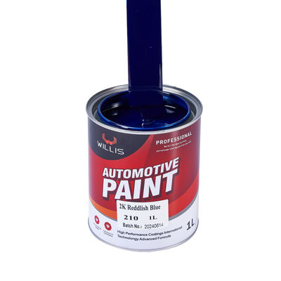 Vernice per auto acrilica di alta qualità 2K blu rosso blu per automobili colore metallico buon prezzo vernice a spruzzo fornitura di riparazione auto rivestimento