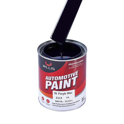 2K Purple Blue Car Paint Spray Coating OEM Disponibile