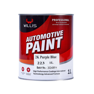 2K Purple Blue Car Paint Spray Coating OEM Disponibile