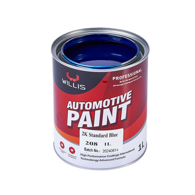 OEM Available 2K Solid Paint with 1L 4L 20L 200L Sizes and 2 Years Shelf Life for Spray Application