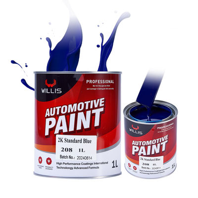 Standard Blue 2K Solid Paint with 1L 4L 20L Size Options and 2 Years Shelf Life for Automotive Refinish