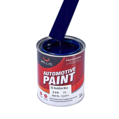 High-Performance 2K Blue Solid Paint with Strong Adhesion and 2 Years Shelf Life in 1L 4L 20L Sizes