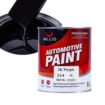 Purple 2K Solid Paint with Customizable Color and 2 Years Shelf Life for Automotive and Car Applications