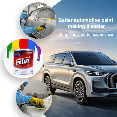Hot Selling OEM 2K Car Paint and 2K Topcoat with Multiple Colors Customizable Sizes 1L 4L 20L and 2 Years Shelf Life