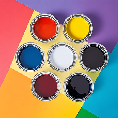 2K Solid Paint with 2 Years Shelf Life Free Sample Available in 1L 4L 20L Sizes for Automotive Repair