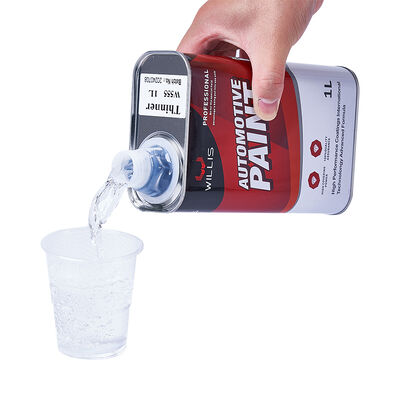 Hot Sale 2K/1K Car Body Auto Paint Standard Thinner Automotive Coatings 2K/1K Color Acrylic Base Coat Clear Coat Car Paint