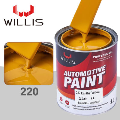 WILLIS Personalizzabile 2K Single Component Acrilico Perla Vernice Automatica Color Resina Rivestimento Liquido Applicazione Spray Modello 220 Vari