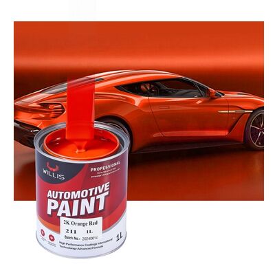 Professional Quality WILLIS 2K Car Paint with Delicate Texture for Plastic Coating & Boat Paint Spray Application