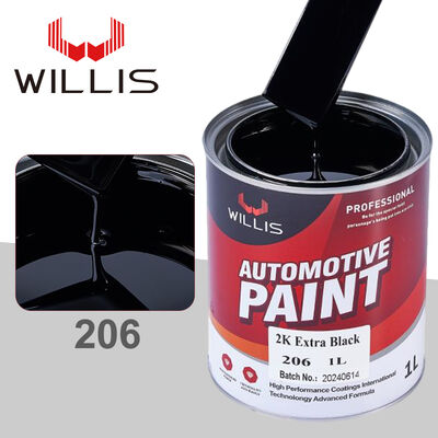 Vernice spray poliuretanica acrilica 1K 2K colore metallizzato carrozzeria auto riparazione rifinitura rivestimento liquido modello WILLIS 206