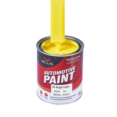 Vernice per auto e barche WILLIS OEM 2K ad alta vendita con più colori, liquido acrilico, include diluente per vernici a spruzzo