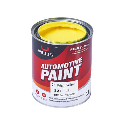 Vernice per auto e barche WILLIS OEM 2K ad alta vendita con più colori, liquido acrilico, include diluente per vernici a spruzzo