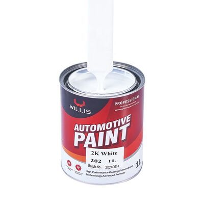 WILLIS 202 OEM 2K Acrylic Resin Car Topcoat-Multi-Color Options Spray Application Includes Paint Thinner