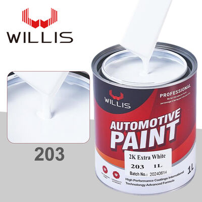 Vernice per automobili ad alto lucido 2K Rivestimento liquido trasparente Rivestimento di plastica Rivestimento WILLIS Brand Vernice con indurente