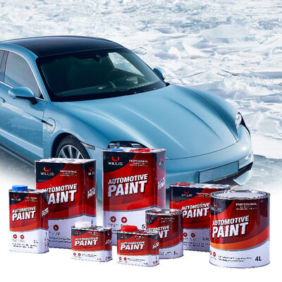 Vernice per auto e barche in resina acrilica rossa WILLIS 2K, bestseller, con applicazione a spruzzo