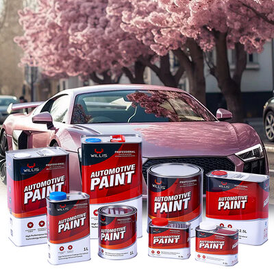 WILLIS 206 High Performance 2K Auto Refinish Car Paint Acrylic Resin Spray Liquid Coating for Automotive & Boat Use
