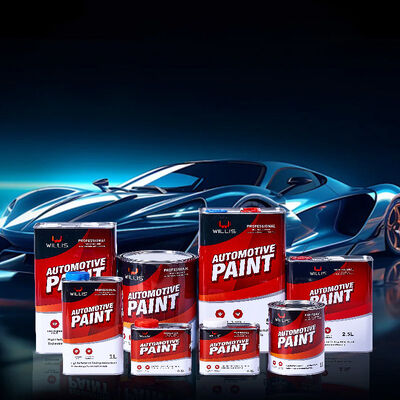 Ingrosso 1K & 2K Basecoat Resina acrilica Colorato Liquid Coating per Applicazione Spray Auto & Appliance