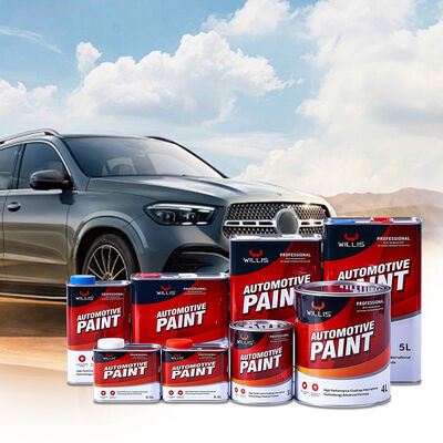 Ingrosso 1K & 2K Basecoat Resina acrilica Colorato Liquid Coating per Applicazione Spray Auto & Appliance
