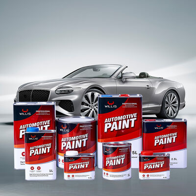 Ingrosso 1K & 2K Basecoat Resina acrilica Colorato Liquid Coating per Applicazione Spray Auto & Appliance