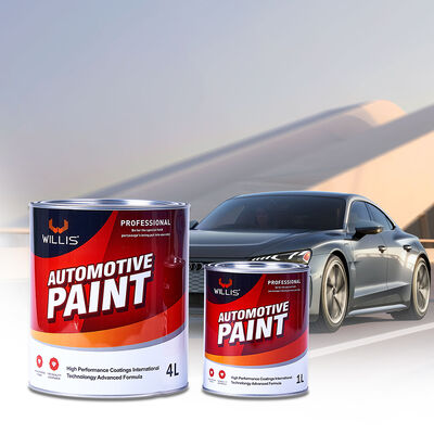 WILLIS 206 2K Vernice per Ritocco Auto Vernice per Carrozzeria Colori Solidi Blu Lucido Rivestimento Acrilico Metallo