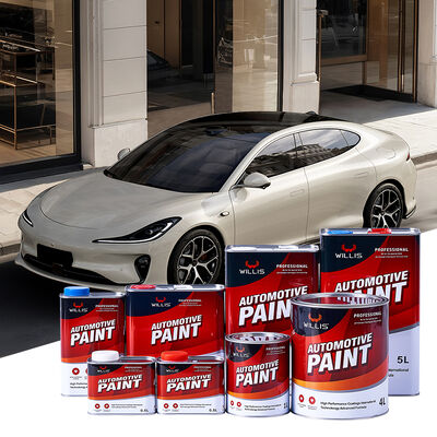 Factory Direct Supply High Quality 2K Medium Yellow Acrylic Based Liquid Coating Car Paint Spray for Auto & Furniture Protection