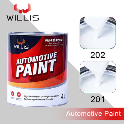 Vernice ecologica sostenibile per carrozzeria auto, vernice per barche, vernice per elettrodomestici, resina acrilica monocomponente (1K) o bicomponente (2K) a tinta unita, spray con codice OEM, rivestimento liquido