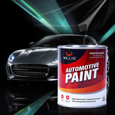 Produttore di vernici auto ad alto contenuto di solidi Vernici automobilistiche blu 1k 2k Vernice di rifinitura per riparazione di carrozzerie