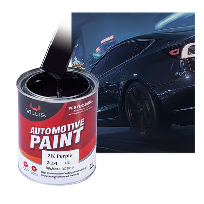 Vernice per rivestimento automobilistico viola 2K Base acrilica a due componenti Top Coat Verniciatura auto Rifinitura Spray Riparazione auto Riparazione vernice