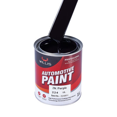 Vernice per rivestimento automobilistico viola 2K Base acrilica a due componenti Top Coat Verniciatura auto Rifinitura Spray Riparazione auto Riparazione vernice