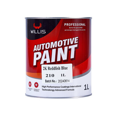 2K Acrylic Car Spray Paint Reddlish Blue Automotive Metallic Color Good for Car Repair & Multiple Colors Available