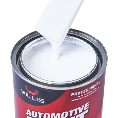Rivestimento automobilistico bianco 2K Resina acrilica a due componenti e basamento epossidico Top Coat per la verniciatura e la rifinitura della vernice di riparazione delle auto