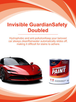 Factory Direct Sales WILLIS 1K Color Paint Liquid Coating for Car Boat Paint Automotive Repair Basecoat Refinish Plastic Coating