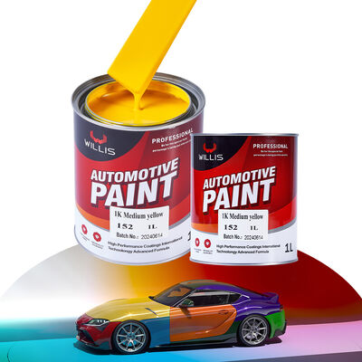 Vernice Spray Trasparente 2K Marca WILLIS Made in China, Base Colore per Ritocco Auto, Resina Acrilica Liquida, Rivestimento Plastico per Auto