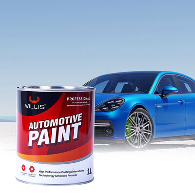 Vernice per auto 1K Blu verdastro Basecoat Solido con resina acrilica Rivestimento liquido Spray Vernice per ritocco auto
