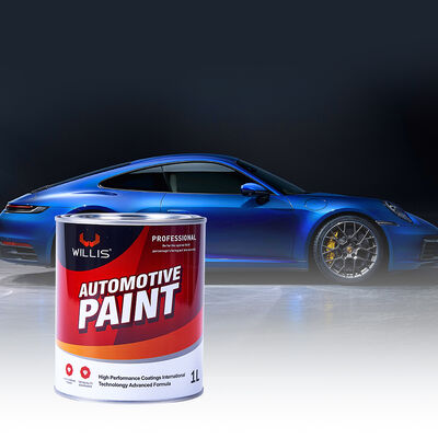 Vernice per auto 1K Blu verdastro Basecoat Solido con resina acrilica Rivestimento liquido Spray Vernice per ritocco auto