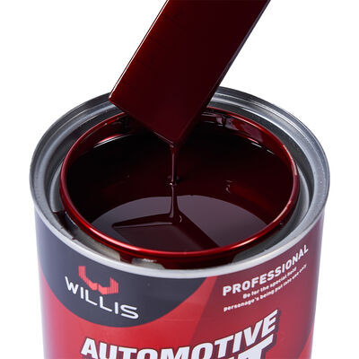 Willis Auto Repair Rivestimento liquido 1K Basecoat Extra Marrone Rossa Resina Acrilica Car Refinish Spray Applicazione Vernice Automotive
