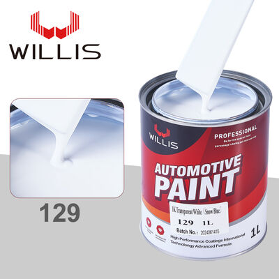 1K trasparente bianco riparazione automobilistica rivestimento liquido alte prestazioni eco-friendly resina acrilica auto rivestimento di plastica MSDS
