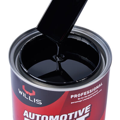 WILLIS 1K Vernice Auto Nera Economica Resina Acrilica Monocomponente per Applicazione a Spruzzo per Auto e Riparazioni Automotive