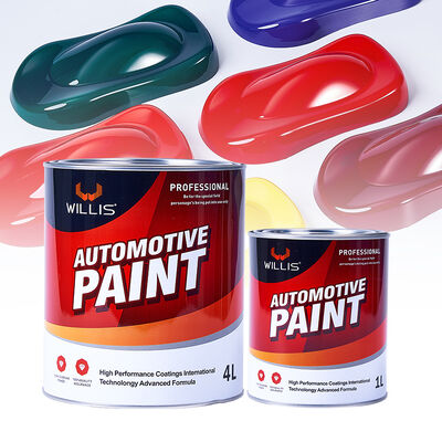 Pintura per riparazione auto a colore solido 1K 2K Pintura per riparazione auto liquida Pintura per riparazione auto a buon prezzo
