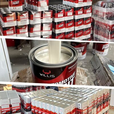 1K Transparent Yellow  Factory direct sales ultra-low price spray paint one-component acrylic resin liquid car repair paint